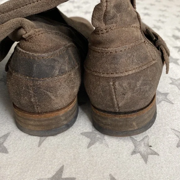 All Saints distressed suede boots size 37 - Picture 3 of 4